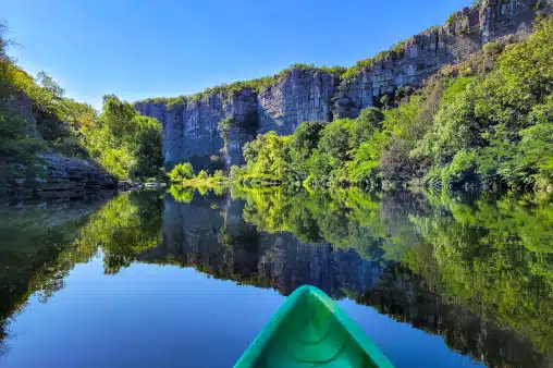 Camping les Cruses entouré par 3 rivières La Baume, Drobie, l’Alune