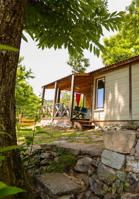 nos locations de chalet climatisé en Ardèche
