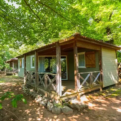 Location chalet camping Les Cruses Ardèche du Sud près Joyeuse
