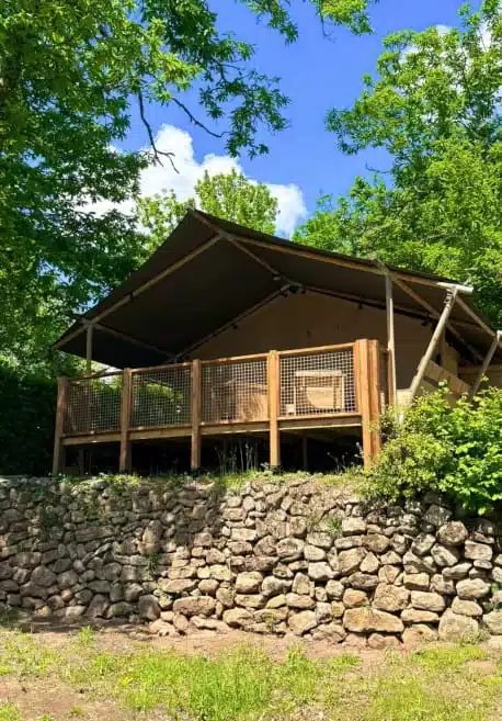 héberger vos invités au camping les Cruses
